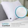 image:imageBrookstone CoolSense Down Alternative Pillow 2 Pack StandardQueen WhiteTempSense