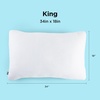 image:imageBrookstone CoolSense Down Alternative Pillow 2 Pack StandardQueen WhiteTempSense