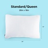 image:imageBrookstone CoolSense Down Alternative Pillow 2 Pack StandardQueen WhiteTempSense