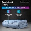 image:imageBrookstone Cooling Comfort Throw Blanket Oversized Faded DenimFaded Denim