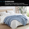 image:imageBrookstone Cooling Comfort Throw Blanket Oversized Faded DenimFaded Denim