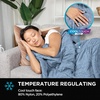 image:imageBrookstone Cooling Comfort Throw Blanket Oversized Faded DenimFaded Denim