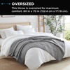 image:imageBrookstone Cooling Comfort Throw Blanket Oversized Faded DenimQuite Shade
