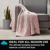 image:imageBrookstone Cooling Comfort Throw Blanket Oversized Faded DenimRose Smoke