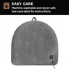 image:imageBrookstone Electric Foot Warmer with 4 Heat Settings Sherpa LinedRegular  Charcoal