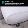 image:imageBrookstone Elite Cooling Memory Foam Pillow 27 x 20 in WhiteMemory Foam