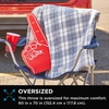 image:imageBrookstone Elite Waterproof Stadium Blanket 70 x 60 in Blue