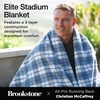image:imageBrookstone Elite Waterproof Stadium Blanket 70 x 60 in Blue