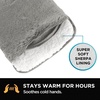image:imageBrookstone Faux Fur Hand Warmer Muff with Microwavable Gel PackCharcoal