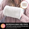 image:imageBrookstone Faux Fur Hand Warmer Muff with Microwavable Gel PackIvory