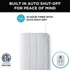 image:imageBrookstone Matelasse Knit Heated Mattress Pad Twin WhiteWhite