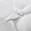 image:imageBrookstone Matelasse Knit Heated Mattress Pad Twin WhiteWhite Cotton