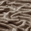 image:imageBrookstone Nap Plush Throw Blanket for Couch SilverTaupe
