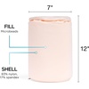 image:imageBrookstone Squishy FOM Cushion Pillow Small 12 x 7 in LilacApricot