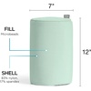 image:imageBrookstone Squishy FOM Cushion Pillow Small 12 x 7 in LilacAqua