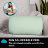 image:imageBrookstone Squishy FOM Cushion Pillow Small 12 x 7 in LilacAqua