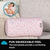 image:imageBrookstone Squishy FOM Cushion Pillow Small 12 x 7 in LilacDitsy Daisy Pink