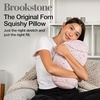 image:imageBrookstone Squishy FOM Cushion Pillow Small 12 x 7 in LilacDitsy Daisy Pink