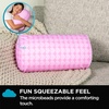 image:imageBrookstone Squishy FOM Cushion Pillow Small 12 x 7 in LilacHearts