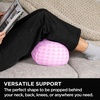 image:imageBrookstone Squishy FOM Cushion Pillow Small 12 x 7 in LilacHearts