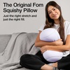 image:imageBrookstone Squishy FOM Cushion Pillow Small 12 x 7 in LilacLilac