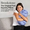 image:imageBrookstone Squishy FOM Cushion Pillow Small 12 x 7 in LilacTie Dye Indigo