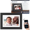 image:imageBrookstone 101 WiFi Digital Photo Frame  Send Photo or Video from Phone to Digital Picture Frame with Free PhotoShare Frame v2 app  EndtoEnd Encryption  Quick Easy Setup  Black WoodBlack