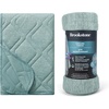 image:imageBrookstone Cooling Comfort Throw Blanket Oversized Faded DenimGreen Milieu