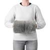 image:imageBrookstone Faux Fur Hand Warmer Muff with Microwavable Gel PackCharcoal