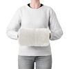 image:imageBrookstone Faux Fur Hand Warmer Muff with Microwavable Gel PackIvory