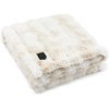 image:imageBrookstone Heated Faux Fur Throw Blanket 50 x 60 in IvoryIvory