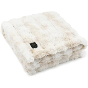 image:imageBrookstone Heated Faux Fur Throw Blanket 50 x 60 in IvoryIvory
