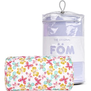 image:imageBrookstone Squishy FOM Cushion Pillow Small 12 x 7 in LilacButterflies