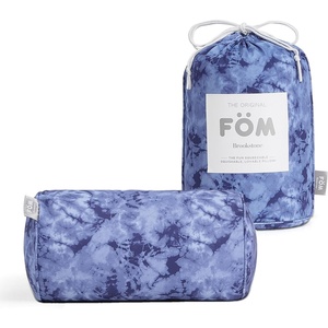image:imageBrookstone Squishy FOM Cushion Pillow Small 12 x 7 in LilacTie Dye Indigo