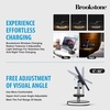 image:imageBrookstone 3 in 1 Wireless Charging Station Compatible with MagSafe 2 Port 18W Wall Charger High Speed Cable for iPhone 15141312 Pro Max Series Apple iWatch Series and Airpods 3 2 Pro