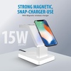 image:imageBrookstone 3 in 1 Wireless Charging Station Compatible with MagSafe Charger 2 Port 18W Wall Charger Rapid Cable Wireless Charger for iPhone 15141312 Pro Max iWatch Series Airpods 3 2 Pro