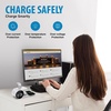 image:imageBrookstone 4in1 Wireless Charging Station Stylish  Compatible for iPhone 15141312 Pro Max Series All iWatch Series Compatible with Airpods 32 Pro Wireless Charging Station with Clock