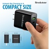 image:imageBrookstone Dual Port Fast Charging Adapter with 1 USB Type C amp 1 USB A 20W Rapid Wall Charger for iPhone Tablet AirPods Android Mobiles Smart Watches  Double Charger Block