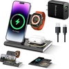 image:imageBrookstone 3in1 Wireless Charging Station 2 Port 18W Wall Charger amp High Speed Cable for Apple iPhone 15 14 13 12 11 Pro MaxPlusMiniXXSMaxXRSE Apple iWatch Series amp Airpods Pro 2 3