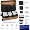 image:imageBrookstone Compression Packing Cubes 6 Piece LightweightBlack