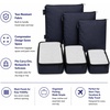 image:imageBrookstone Compression Packing Cubes 6 Piece LightweightBlue