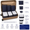 image:imageBrookstone Compression Packing Cubes 6 Piece LightweightBlue