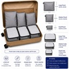 image:imageBrookstone Compression Packing Cubes 6 Piece LightweightDark Grey