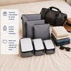 image:imageBrookstone Compression Packing Cubes 6 Piece LightweightDark Grey
