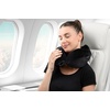 image:imageBrookstone Neck Travel Pillow Lightweight Contoured Memory Foam SupportBlack