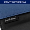 image:imageBrookstone RFIDBlocking Passport Cover Slim Travel Document HolderBlue