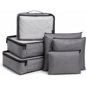 image:imageBrookstone Compression Packing Cubes 6 Piece LightweightDark Grey