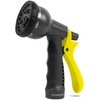 image:imageBrookstone 2Piece Garden Hose Nozzle  Features Adjustable 8Mode Spray Hose Nozzle and Pistol Nozzle for Gardening and Car Wash  Yellow