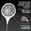 image:imageBrookstone Electric Bug Zapper Racket 3000 Volt Collapsible amp Extendable
