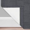 image:imageBrookstone Harvey Mid Century Modern Room Darkening Rod Pocket Window Curtains wLiner for Bedroom Single Panel 50 x 63 GreenIndigo